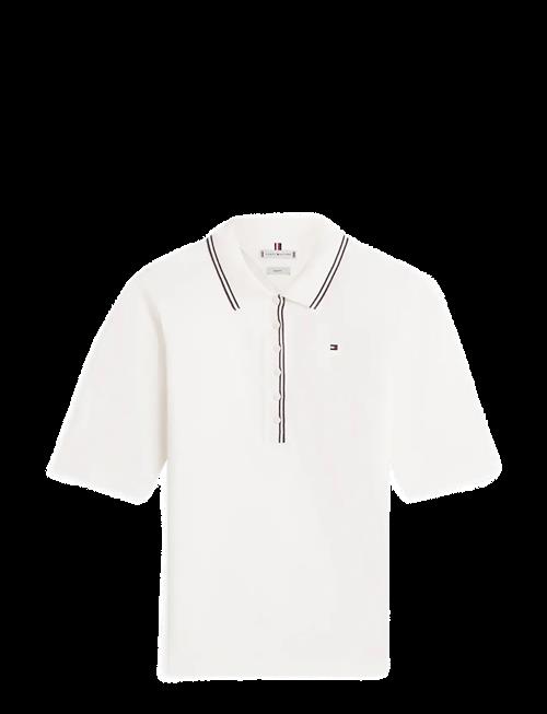 Tommy Hilfiger | Lyocell Tipping Slim 1/2Slv Polo | M