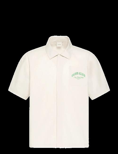 Calvin Klein | Heritage Crest S/S Button Down | L