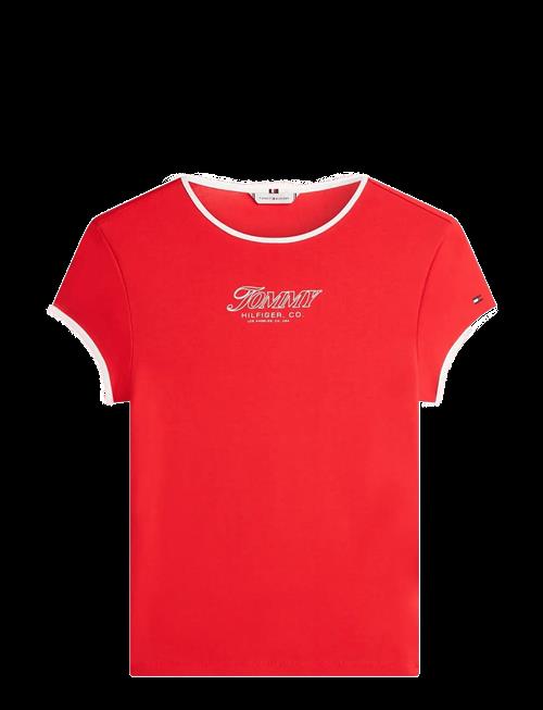 Tommy Hilfiger | Tilt Graphic Slim C-Nk Ss Tee | S