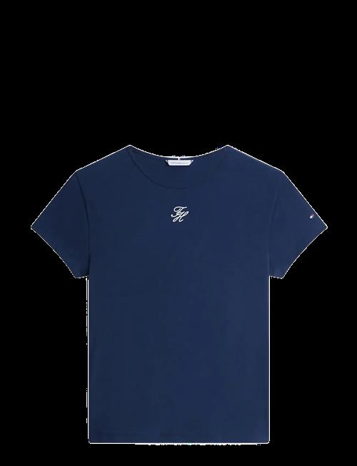 Tommy Hilfiger | Th Script Slim Ss Tee | L