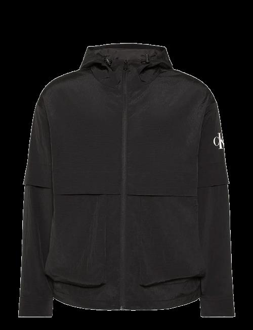 Calvin Klein Jeans | Ls Ripstop Hooded Flange Windbre | M