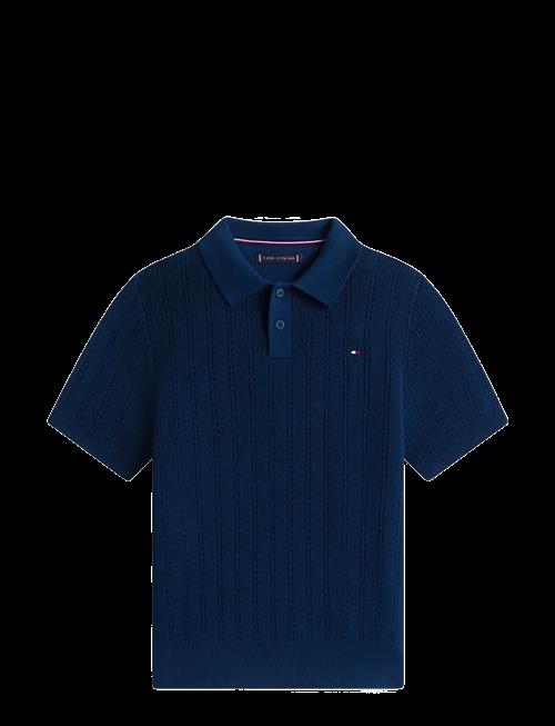 Tommy Hilfiger | Open Stitch Polo Sweater Ss | 128