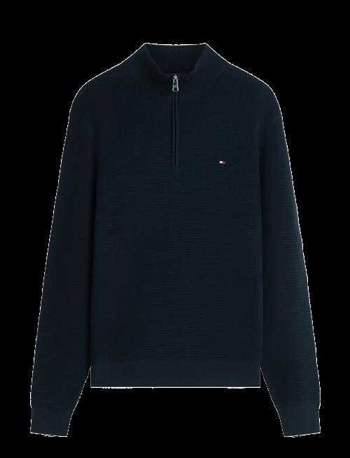 Tommy Hilfiger | Seasonal Structure Zip Mock | L