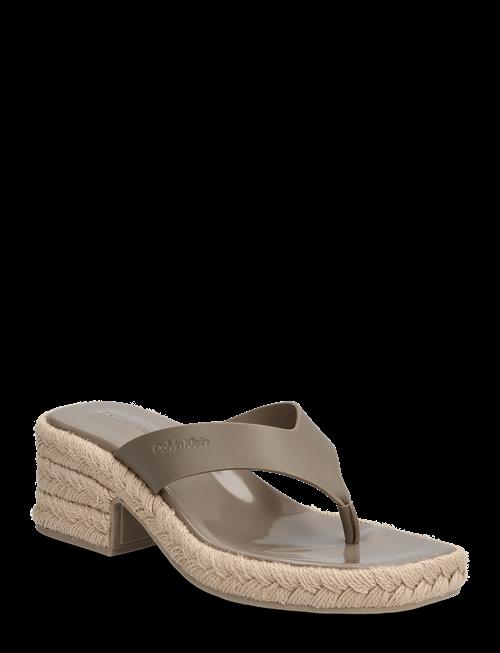Calvin Klein | Block Heel Espa 50 Thong Lth | 41