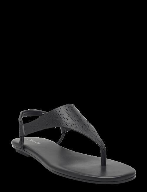 Calvin Klein | Org Flat Sndl Thong Lth Aop | 39
