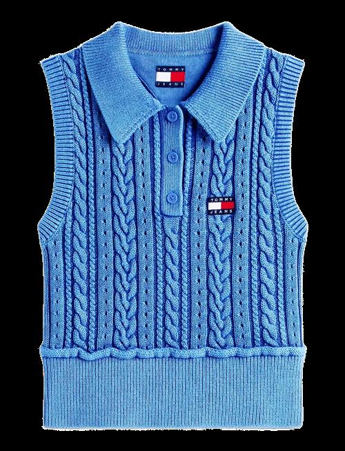 Tommy Jeans | Tjw Gmd Cable Polo Sweater | M