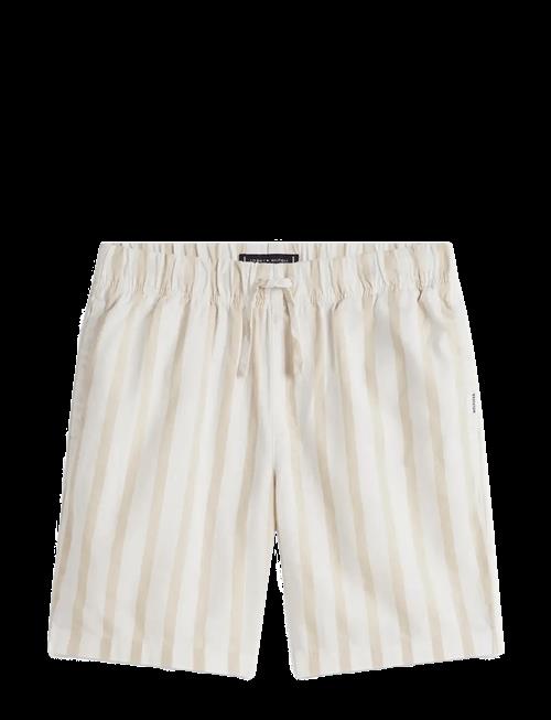 Tommy Hilfiger | Relaxed Linen Blend Stripe Short | 122