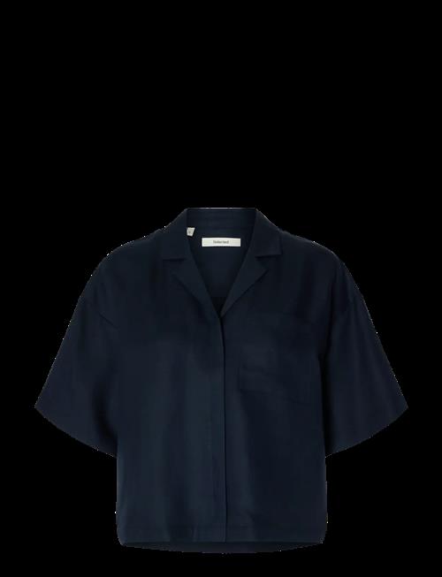Selected | Slflyra 2/4 Boxy Linen Blend Shirt Noos | 36