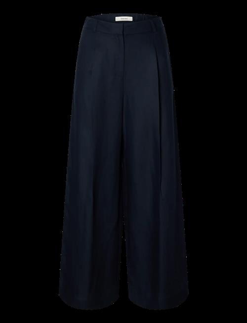 Selected | Slflyra Hw Wide Linen Blend Pant Noos | 44