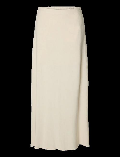Selected | Slfviva Hw Ankle Linen Blend Skirt Noos | 44