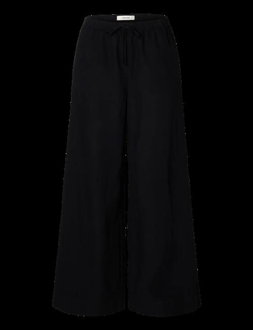 Selected | Slwluisa Mw Wide Linen Blend Pant Noos | 34