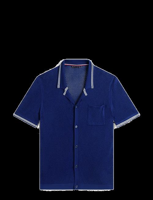 Tommy Hilfiger | Open Knit Shirt | L