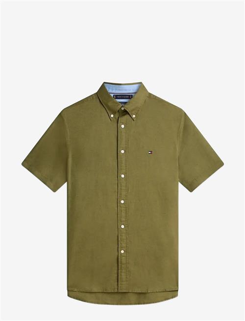 Tommy Hilfiger | Linen Blend Solid Ss Rf Sht | L