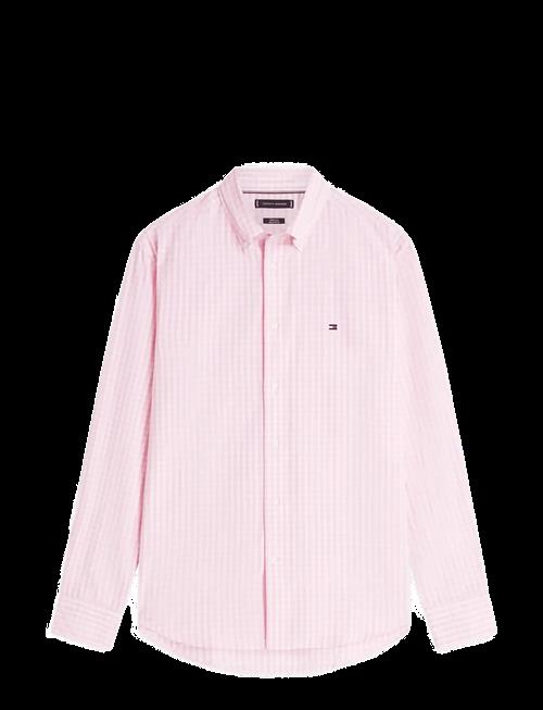 Tommy Hilfiger | Flex Poplin Gingham Rf Shirt | XL