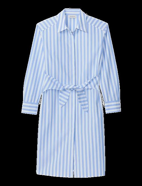 Calvin Klein Jeans | Yarndye Cotton Poplin Shirtdress | L