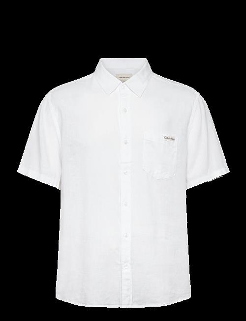 Calvin Klein Jeans | Ss Solid Causal Linen Classic Sh | L