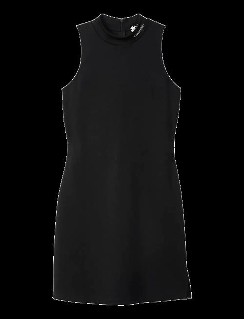 Calvin Klein Jeans | Sl Interlock Mock Nk Mini Dress | S