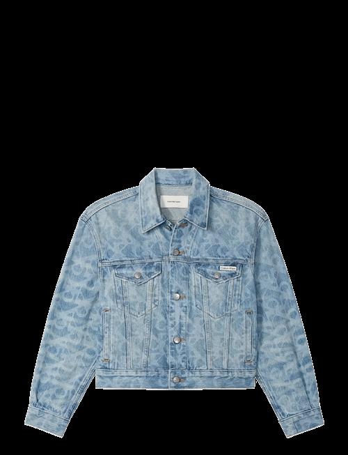 Calvin Klein Jeans | Aop 90S Trucker Jacket Lt Playbi | S