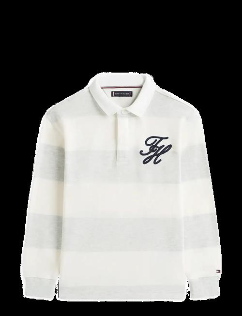 Tommy Hilfiger | Th Script Graphic Rugby Polo Ls | 140