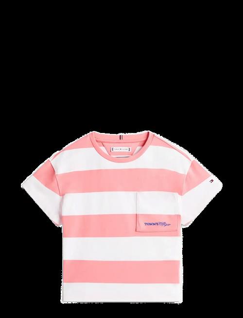 Tommy Hilfiger | Stripe Tee Ss | 164