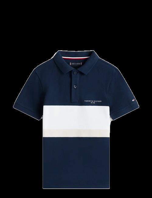 Tommy Hilfiger | Mini Corp Emb Clrblock Polo Ss | 140