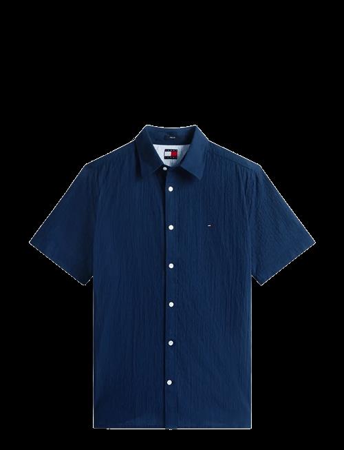 Tommy Jeans | Seersucker Shirt Ss | XS