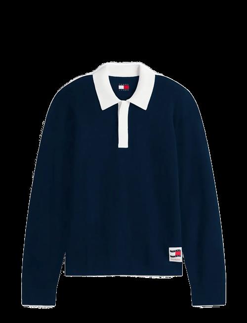 Tommy Jeans | Tjm Reg Wvn Lbl Rugby Sweat Ext | XXL