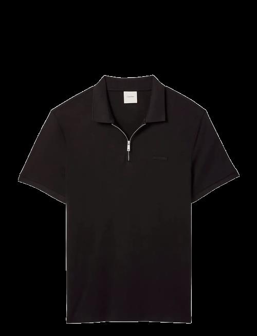 Calvin Klein | Ss Slim Supima Zip Polo | M
