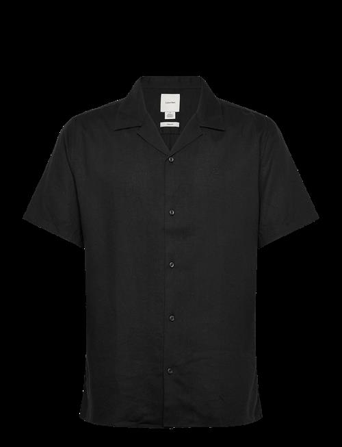 Calvin Klein | Ss Camp Collar Solid Linen Class | S
