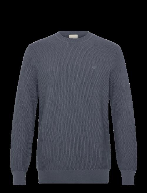 Calvin Klein | Ls Textured Cotton Crewnk Sweate | S