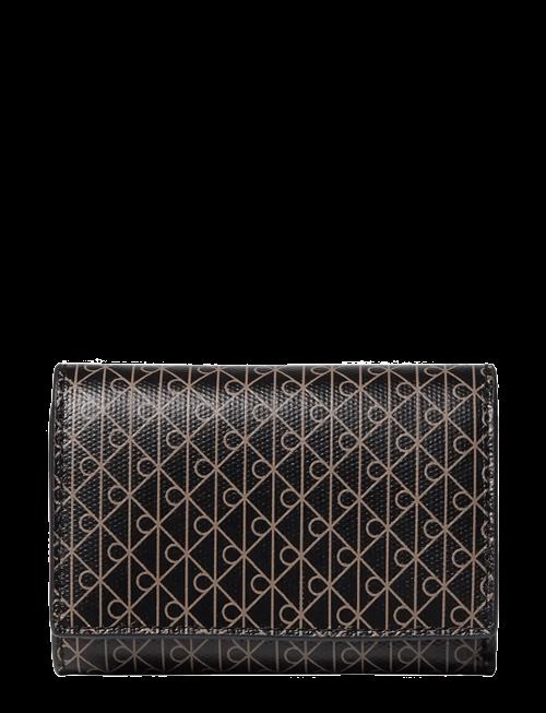 Calvin Klein | Emblem Aop Trifold W/ Zip Pocket | ONE SIZE