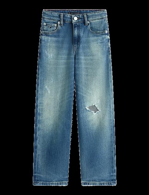 Tommy Hilfiger | Baggy Mid Blue Destruction Jeans | 122