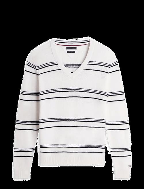 Tommy Hilfiger | Dc Striped V-Neck | XXL