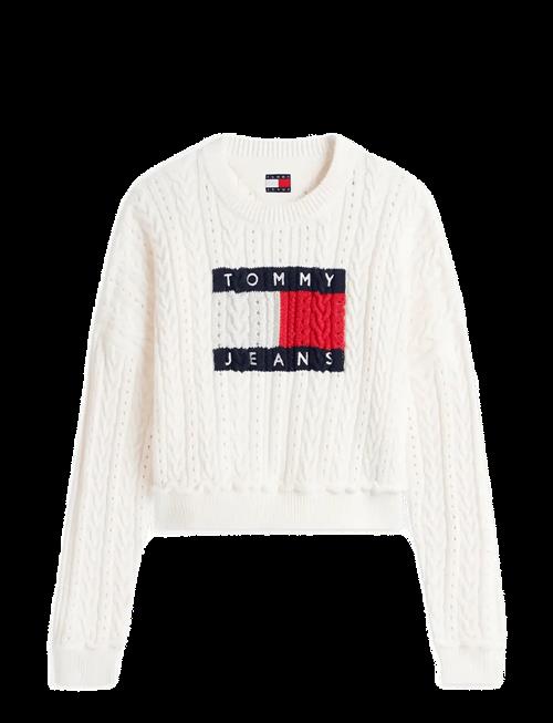 Tommy Jeans | Tjw Gmd Cable Flag Sweater | XL