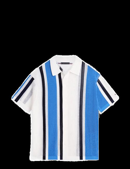 Tommy Hilfiger | Athleisure Open Knit Ss Shirt | S