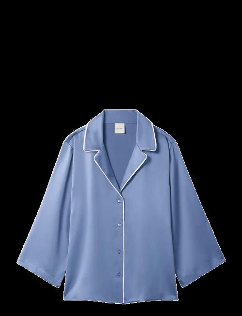 Calvin Klein | Satin Ss Shirt | S