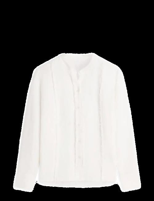 Tommy Hilfiger | Frayed Vis/Linen Ls Shirt | XL