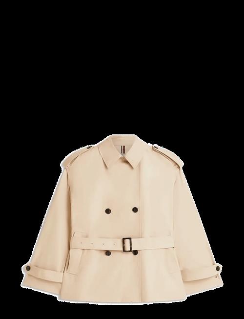 Tommy Hilfiger | Cotton Short Trench | XL
