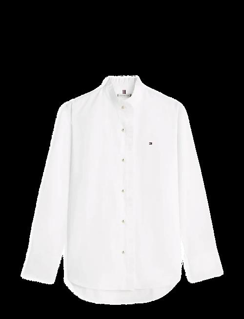 Tommy Hilfiger | Poplin Ruffle Collar Ls Shirt | 44