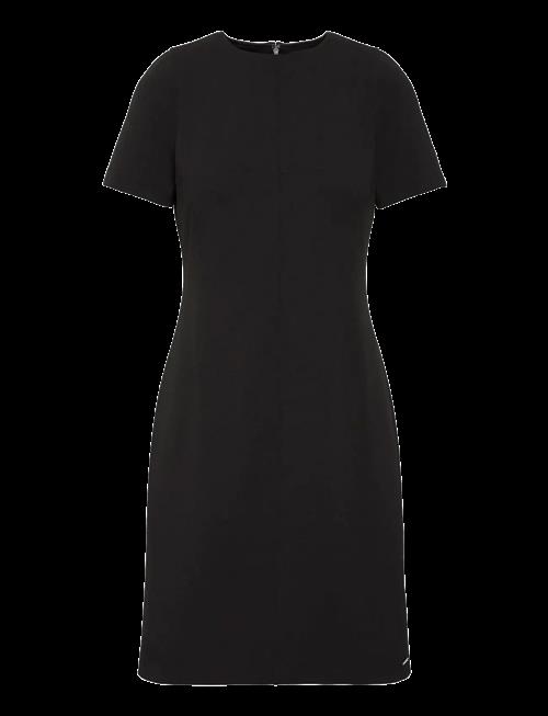 Calvin Klein | Scuba Crepe Knee Length Ss Dress | XS