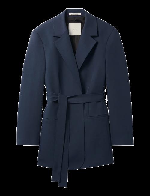 Calvin Klein | Casual Twill Belted Blazer | 34