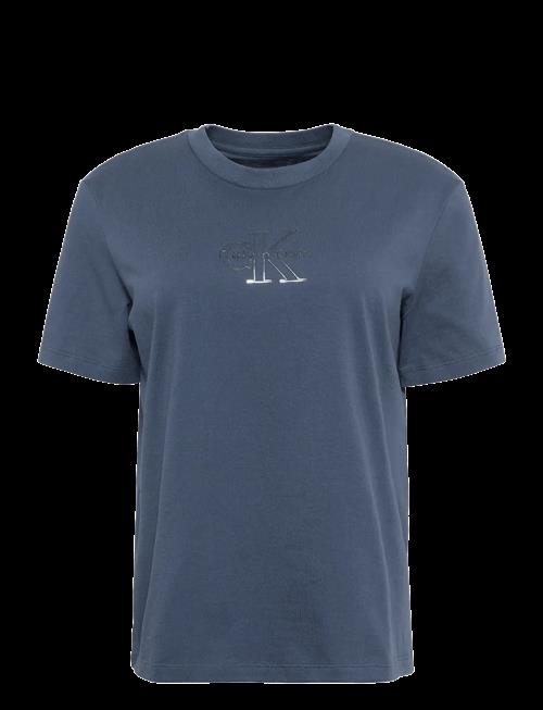 Calvin Klein Jeans | Ss Classic Foil Monologo Tee | XXS