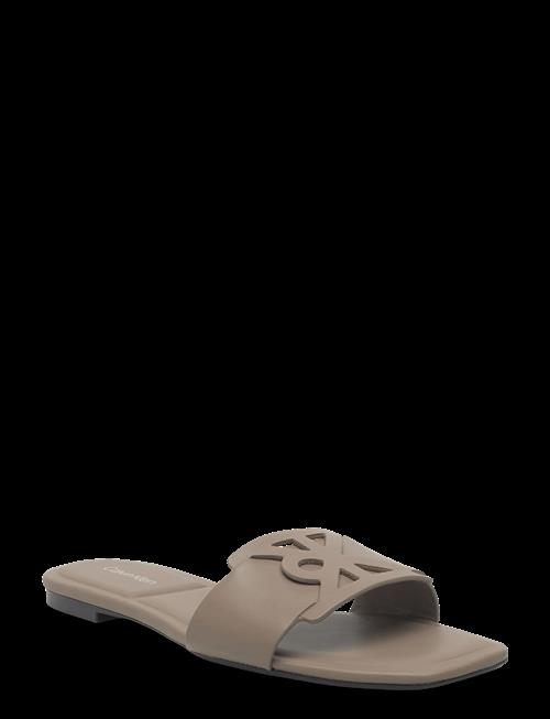 Calvin Klein | Square Flat Sandal Emblem | 40