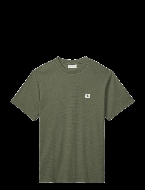 Calvin Klein Jeans | Ss Waffle Badge Crewnk Tee | M