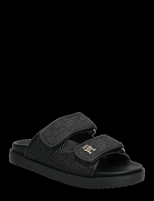 Tommy Hilfiger | Double Strap Raffia Sandal | 37