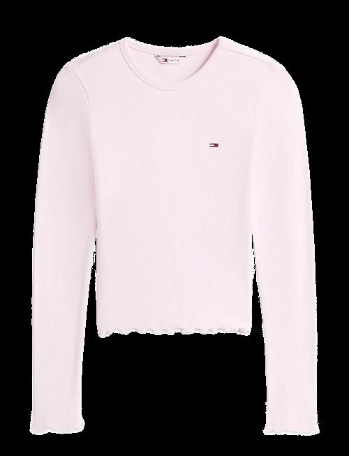 Tommy Jeans | Tjw Slim Sh Lettuce Edge Rib Ls | L