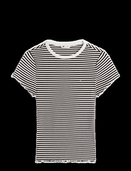 Tommy Jeans | Tjw Slim Lettuce Edge Rib Ss | M