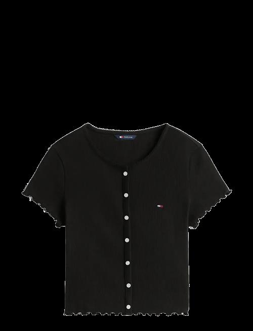 Tommy Jeans | Button Down Rib Top | M