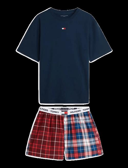 Tommy Hilfiger | Printed Poplin Short Pajama Set | M