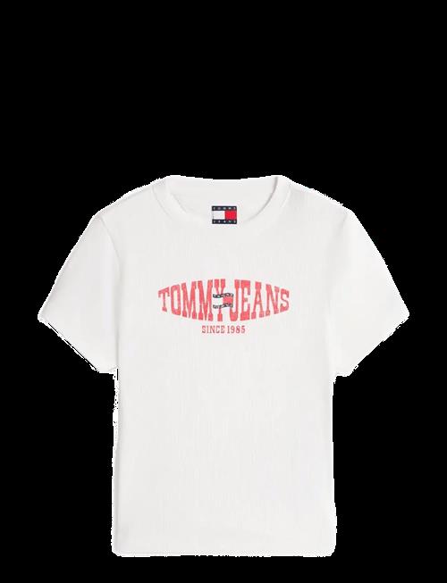 Tommy Jeans | Tjw Slim Sh Wavy Flag Ss Tee | L